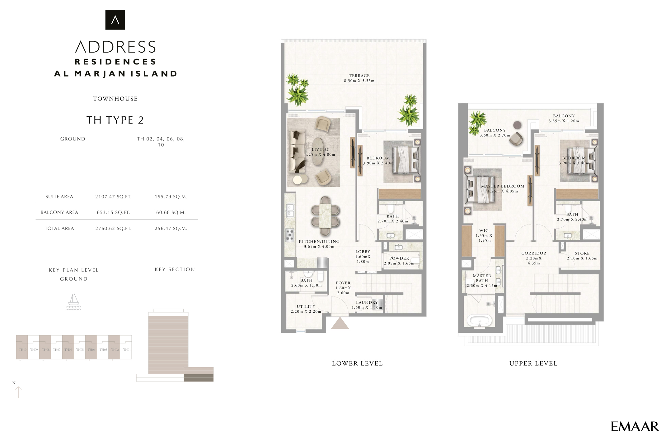 3 Bed Townhouses
